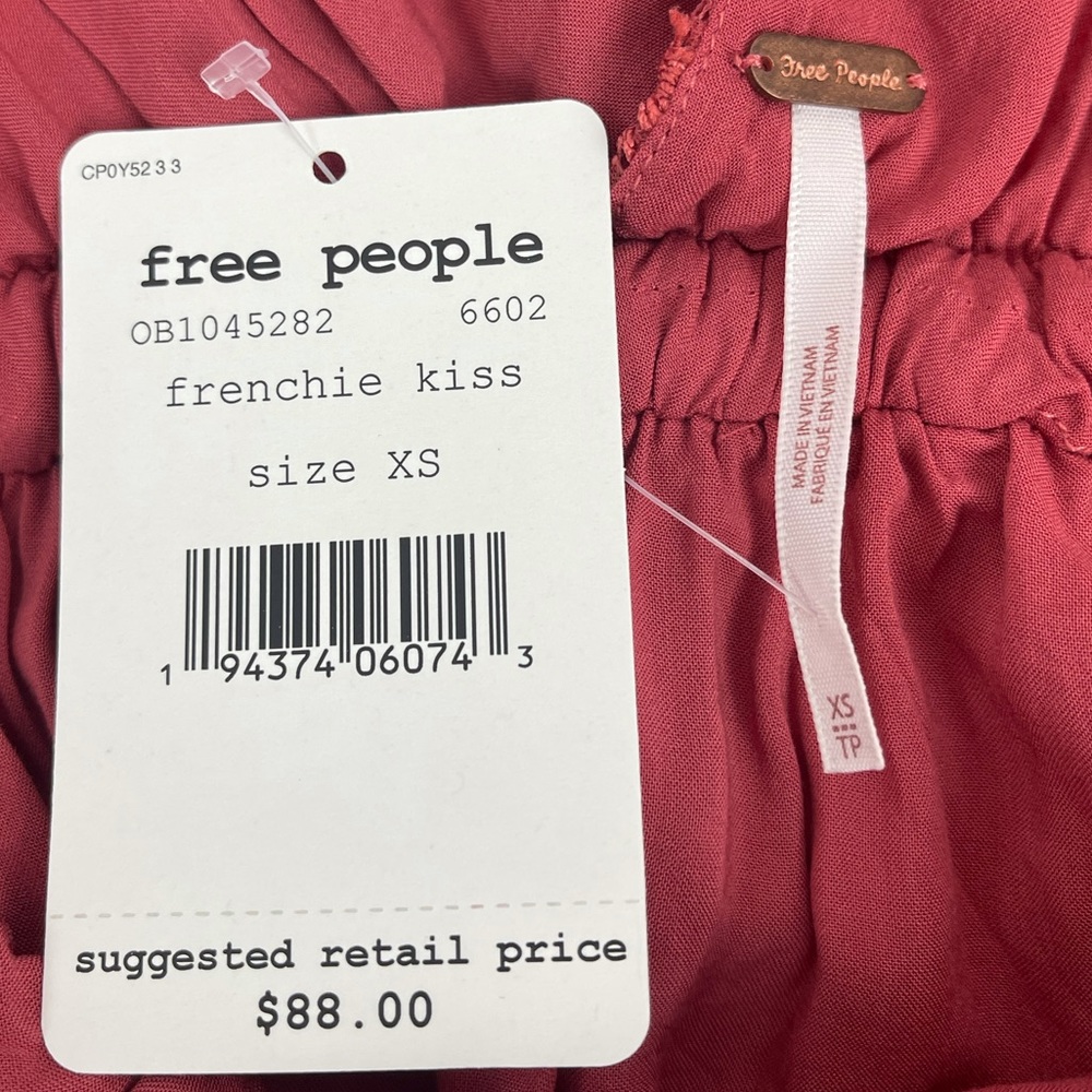 FREE PEOPLE Chante Lace Tie Tank Top Camisole - Picture 10 of 10